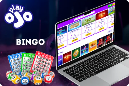 PlayOJO casino bingo rooms and games
